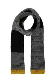 LERROS вязаный шарф "LERROS полосатый вязаный шарф", серый