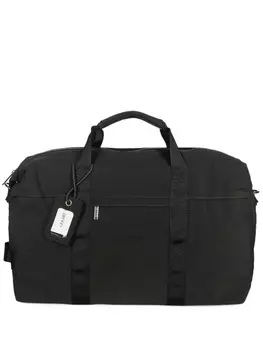 Les Deux дорожная сумка с вышитым логотипом, черный