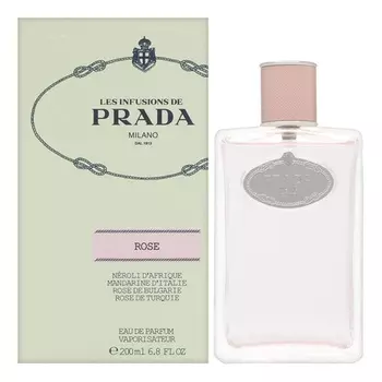 Les Infusions De Rose Парфюмированная вода-спрей с цветочным ароматом 200 мл, Prada