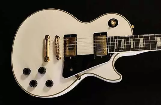 Les Paul Custom - альпийский белый Epiphone