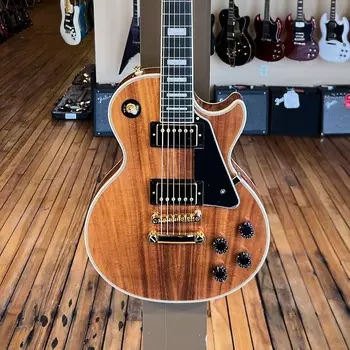 Les Paul Custom Koa - Натуральный Epiphone
