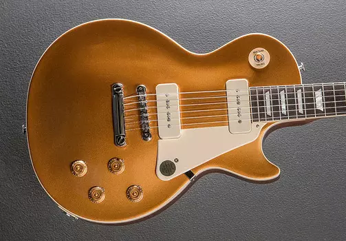 Les Paul Standard 50's P-90 - Золотая верхняя часть Gibson