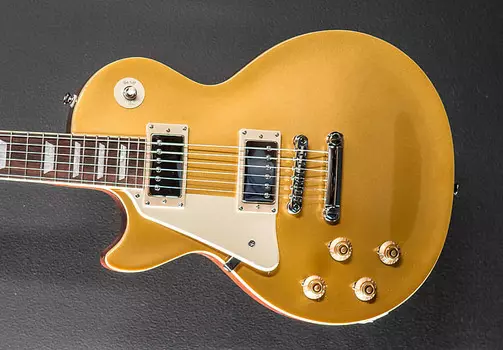 Les Paul Standard 50’s Left Hand — золотой металлик Epiphone Les Paul Standard 50’s Left Hand -