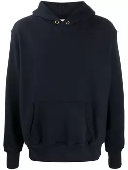 Les Tien флисовое худи, синий