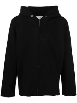 Les Tien худи на молнии, черный