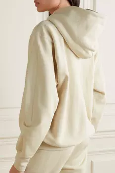 LES TIEN Толстовка из хлопкового джерси, кремовый