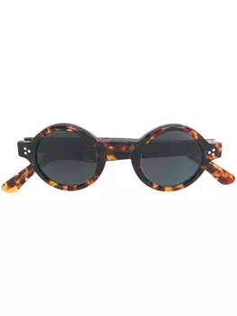 Lesca Burt 424 sunglasses, коричневый