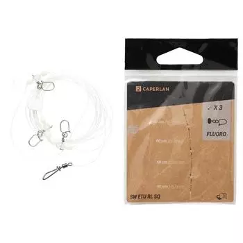 Леска Decathlon Ready-To-Fish Lead Sw Etu Rl Sq X3 для ловли каракатиц и кальмаров Caperlan, серый