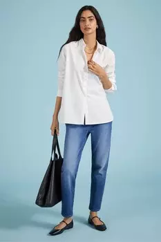 Lesley органический хлопок рубашка Baukjen, белый