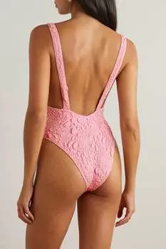 LESLIE AMON Cindy в купальнике с попкорном, розовый