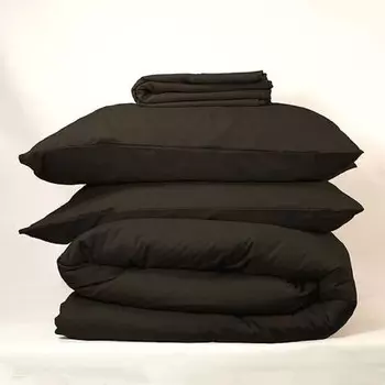 Лесно-зеленый мытый хлопковый пододеяльник с пуговицами Постельное белье в стиле бохо Пододеяльник Queen Full Double King Пододеяльник Doona Комплект чехлов (размер больше 120X120) Generic, Forest Green