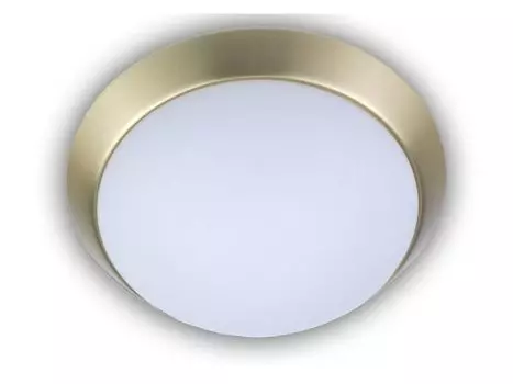 Лестничный светильник 35см, светильник для прихожей, офисный светильник, светильник для погреба, опаловое стекло, латунь Niermann Standby, белый