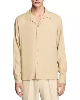 Летающая рубашка Sandro, коричневый/бежевый