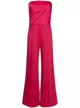 Lethicia Bronstein креповый комбинезон, красный