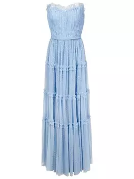 Lethicia Bronstein вечернее платье Isabela, синий