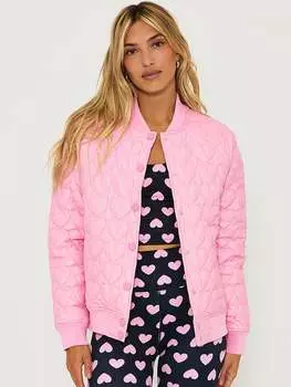 Летная куртка Beach Riot, розовый