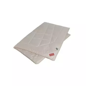 Летнее одеяло HEFEL Organic Linen льняное - пуховое одеяло 100% веганский 215 г/м 135 x 200 см, бежевый