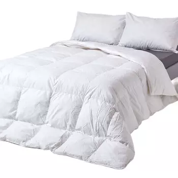 Летнее одеяло Homescapes, 135x200 см, белый