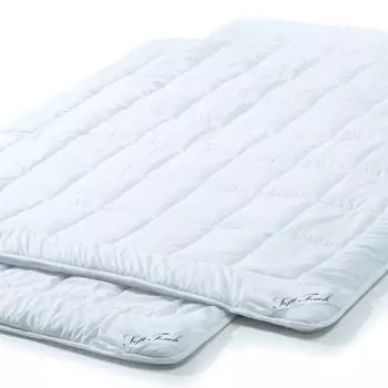 Летнее одеяло Soft Touch 2x 140x200 PES из микрофибры 2x 720 г квадратное стеганое одеяло aqua-textil