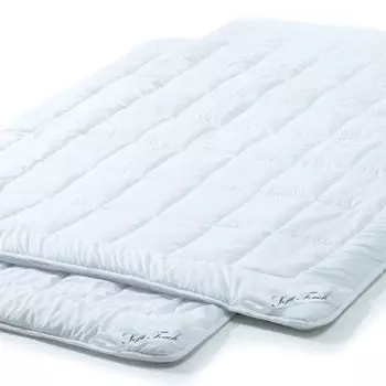 Летнее одеяло Soft Touch 2x 150x220 PES из микрофибры 2x 880 г квадратное стеганое одеяло aqua-textil