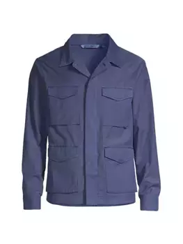 Летнее пальто Crown в стиле сафари Chore Peter Millar, синий