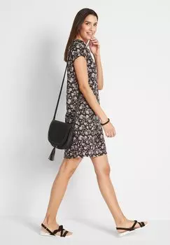 Летнее платье 2 Pack bonprix, черный