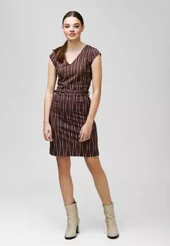 Летнее платье 4funkyflavours, коричневый
