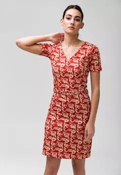 Летнее платье 4funkyflavours, красный