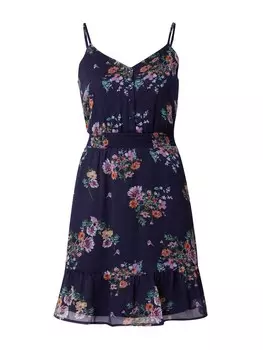 Летнее платье About You Mia, синий/смешанные цвета