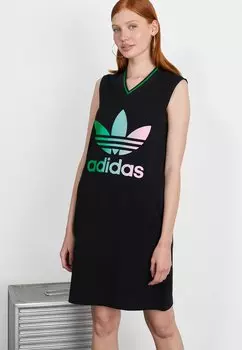 Летнее платье adidas Originals, черный