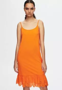 Летнее платье adL, коралл