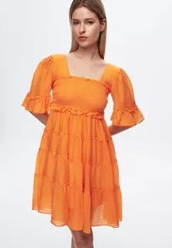 Летнее платье adL, коралловый