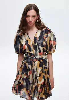 Летнее платье adL, светло-коричневый