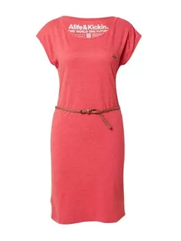 Летнее платье Alife and Kickin ElliAK, оранжево-красный