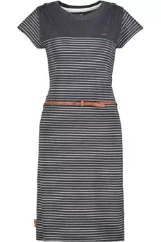 Летнее платье Alife and Kickin Summer Dress LeoniceAK, темно-серый