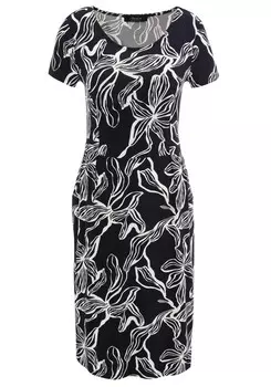 Летнее платье Aniston SELECTED, морской синий