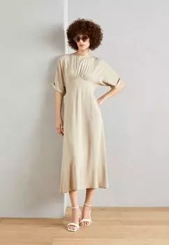 Летнее платье Anna Field, светло-коричневое