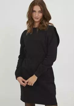 Летнее платье b.young, черный деним