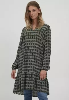 Летнее платье b.young, серый деним