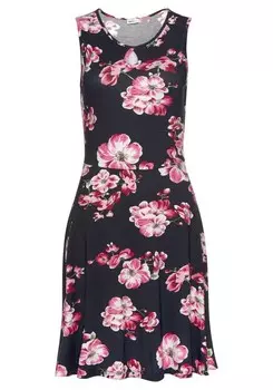 Летнее платье Beach Time, темно-синий