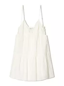 Летнее платье Bershka, экрю