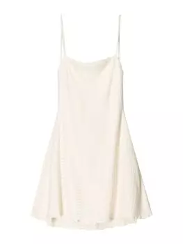 Летнее платье Bershka, экрю