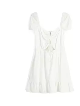 Летнее платье Bershka, белый