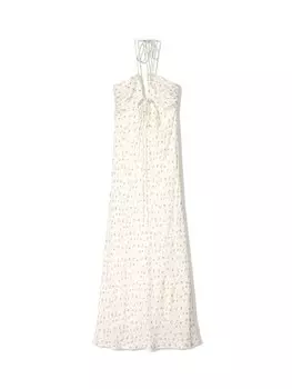 Летнее платье Bershka, белый