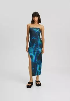 Летнее платье Bershka, черный