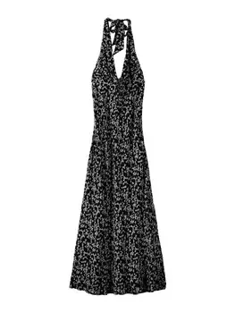 Летнее платье Bershka, черный