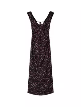 Летнее платье Bershka, черный