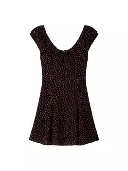 Летнее платье Bershka, черный