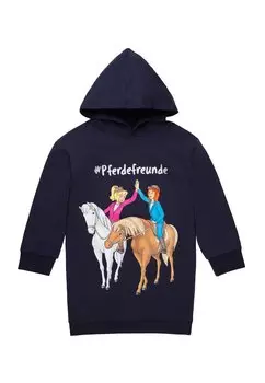 Летнее платье Bibi & Tina, темно-синий пиджак