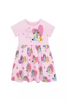 Летнее платье Bluey, розовый